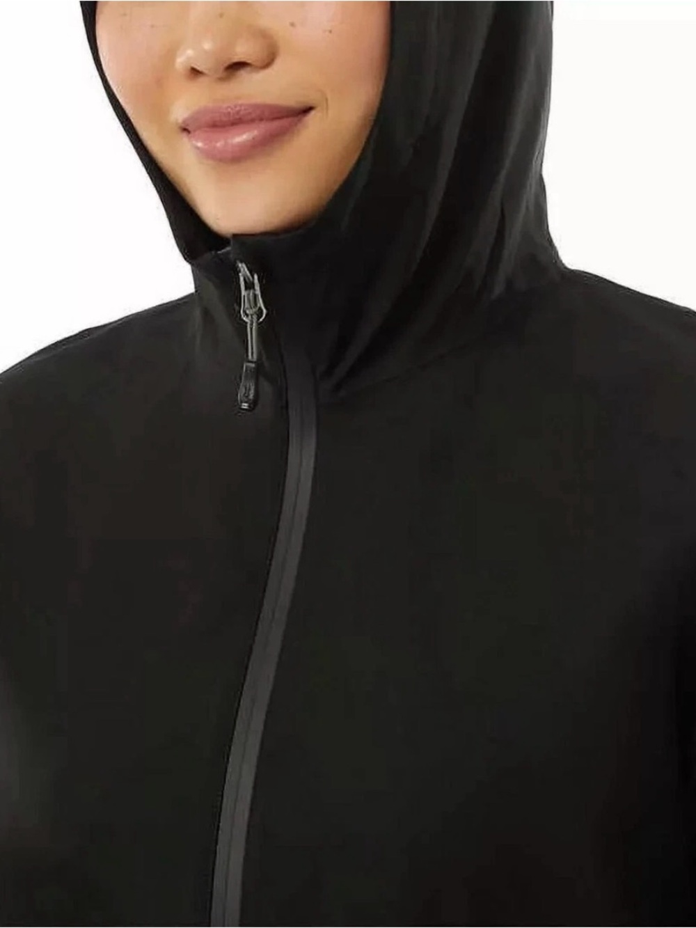 32 Degrees Cool Unisex Waterproof Rain Jacket Black S/M NIB - Picture 4 of 9
